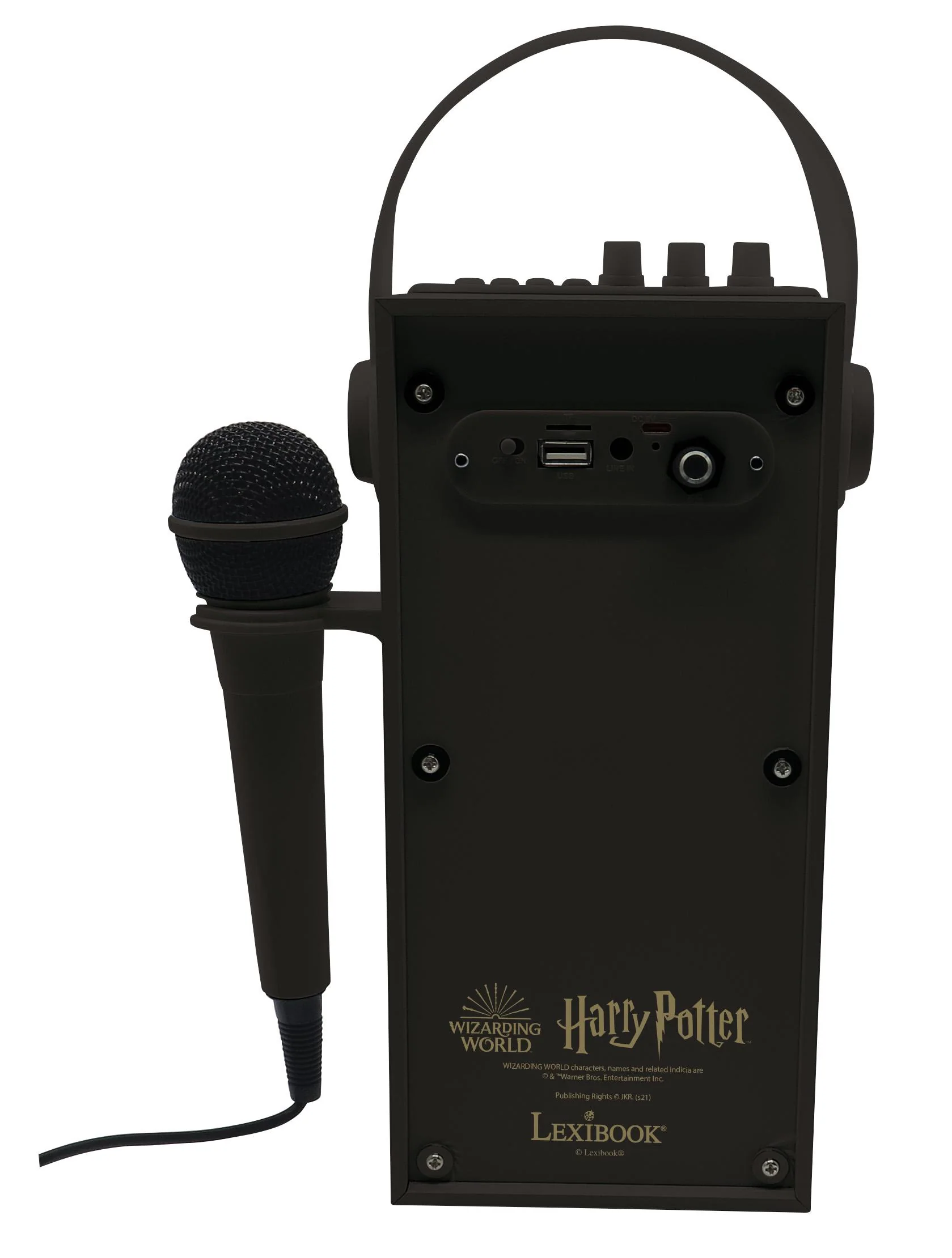 Lexibook Harry Potter Bluetooth Karaoke Light Speaker with Microphone - Image 4