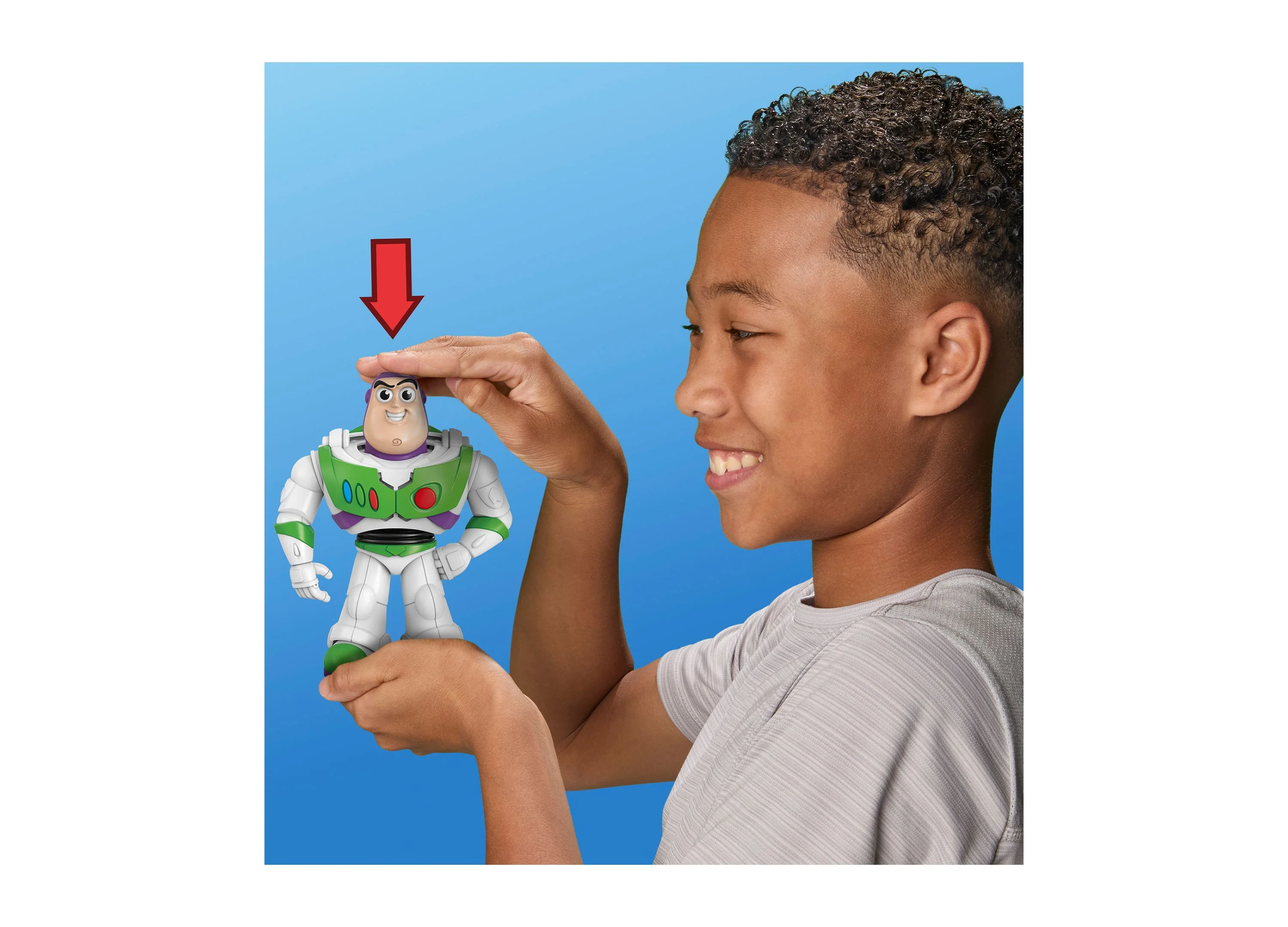 Hasbro Gaming Bop It Disney Pixar Buzz Lightyear Edition Handheld Game - Image 4