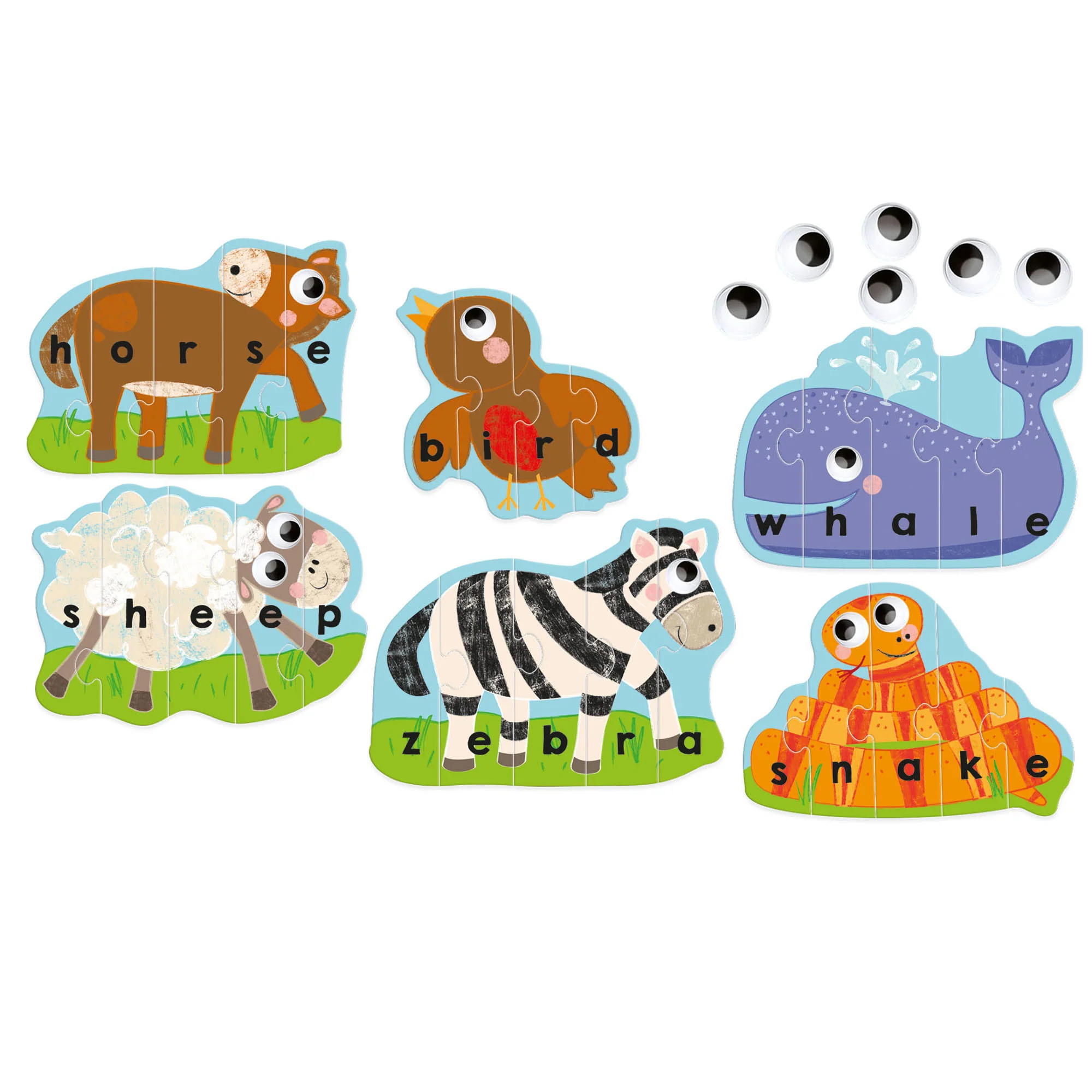 Headu My First Words - Self-Correcting Animal Puzzle Game - Image 3