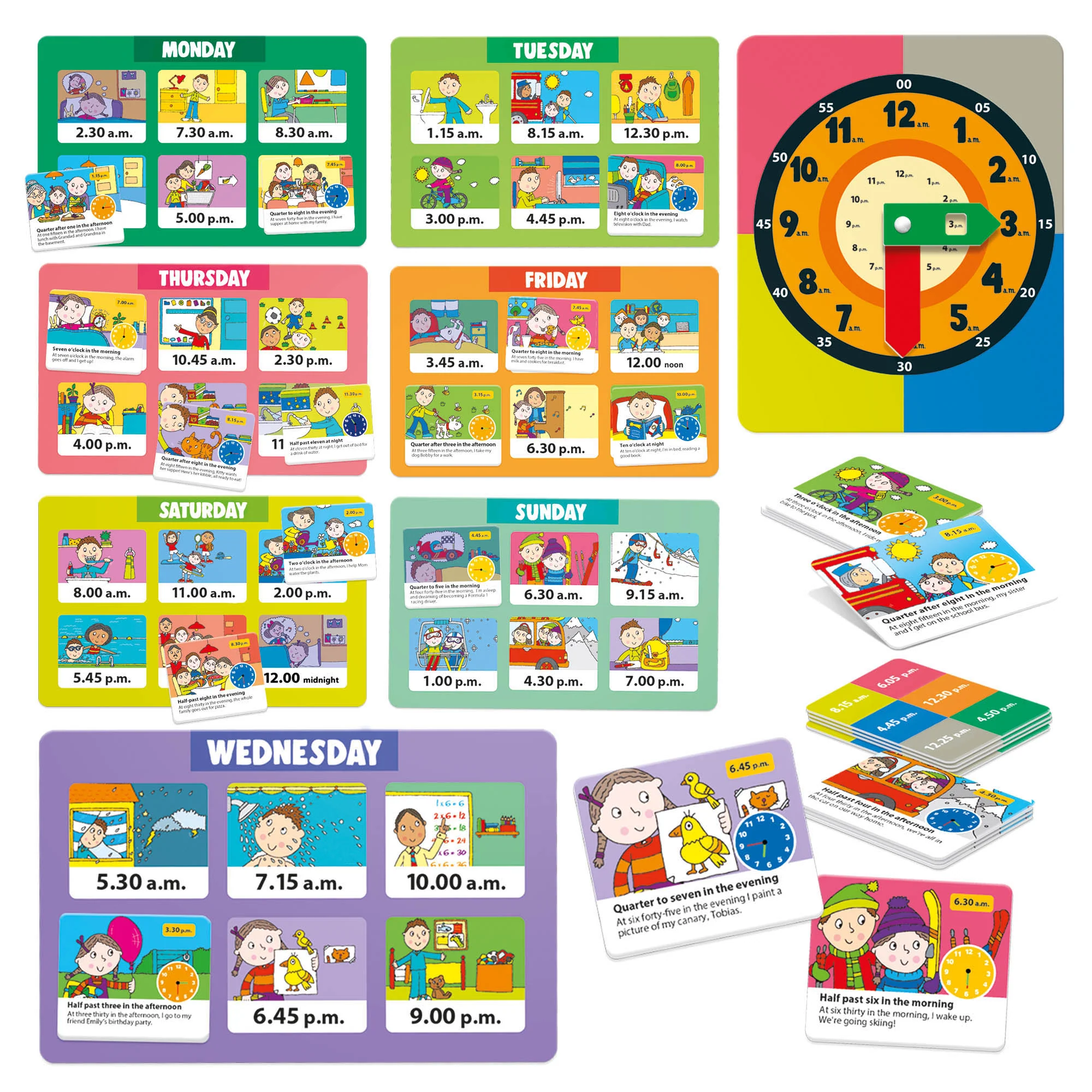 Headu What Time Is It - Interactive Learning Clock Game - Image 2