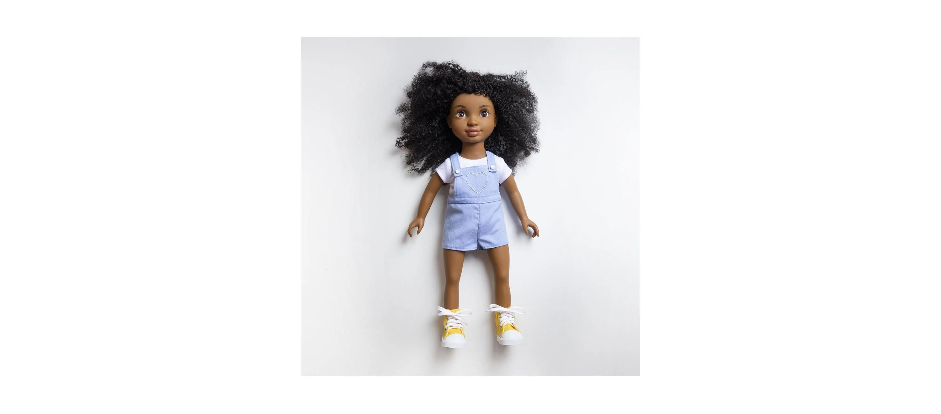 Healthy Roots 18 inch Doll - Zoe with Curly Hair - Image 3