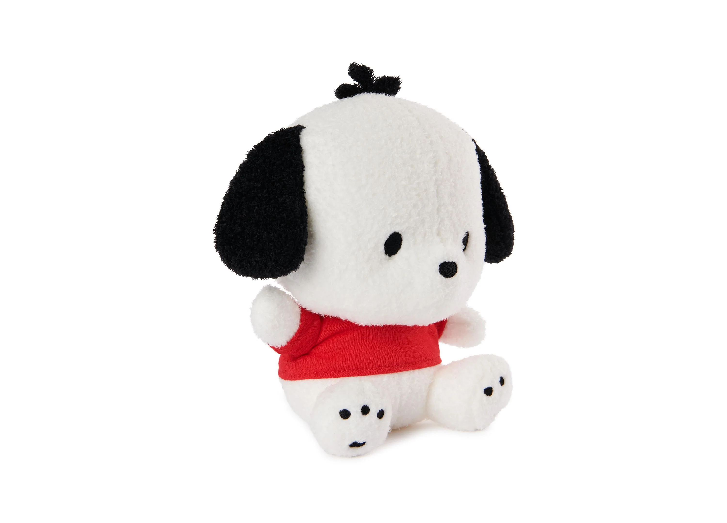GUND Sanrio Hello Kitty 6 inch Pochacco Plush - White and Black Puppy Stuffed Animal - Image 2