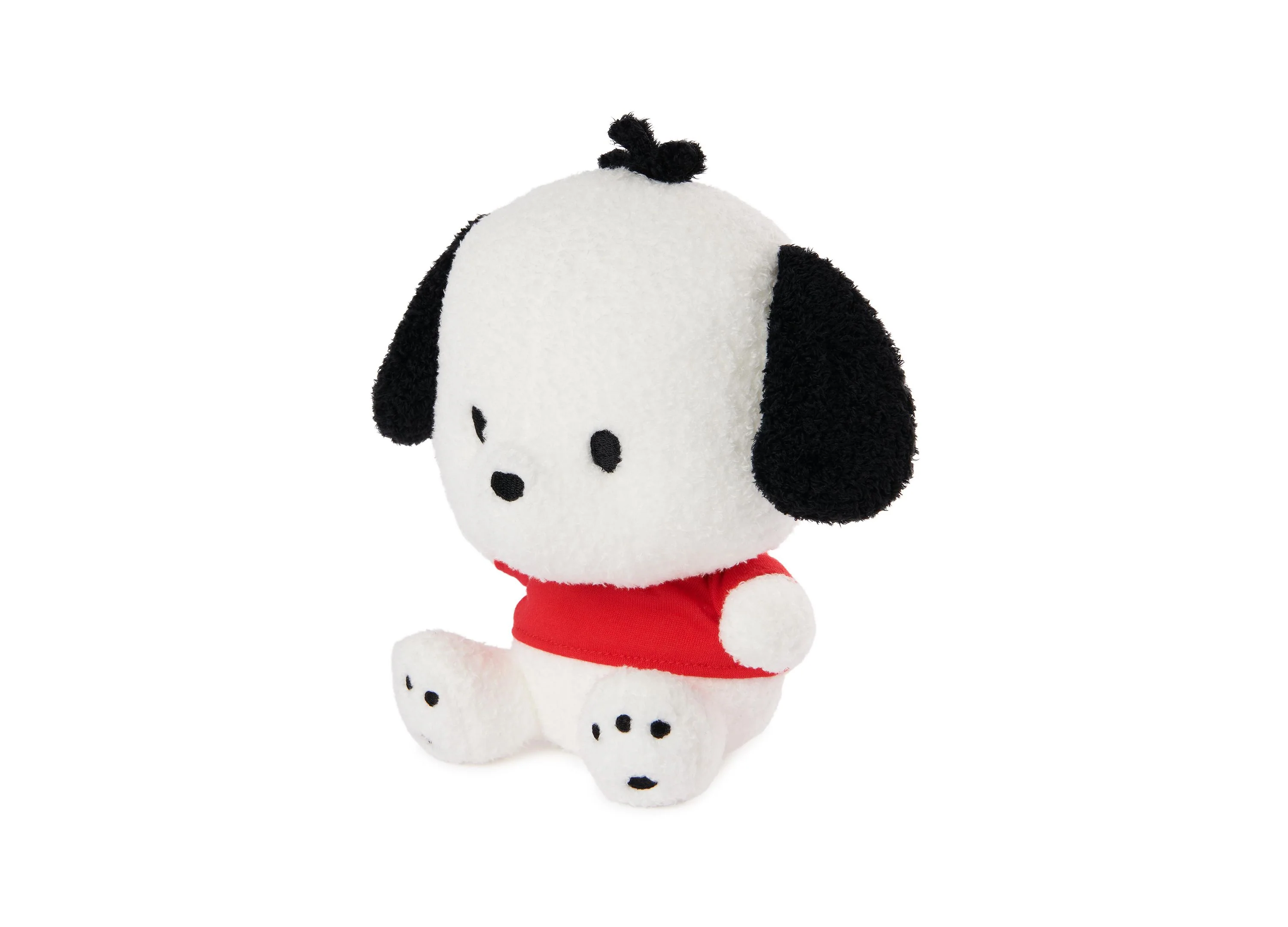 GUND Sanrio Hello Kitty 6 inch Pochacco Plush - White and Black Puppy Stuffed Animal - Image 5
