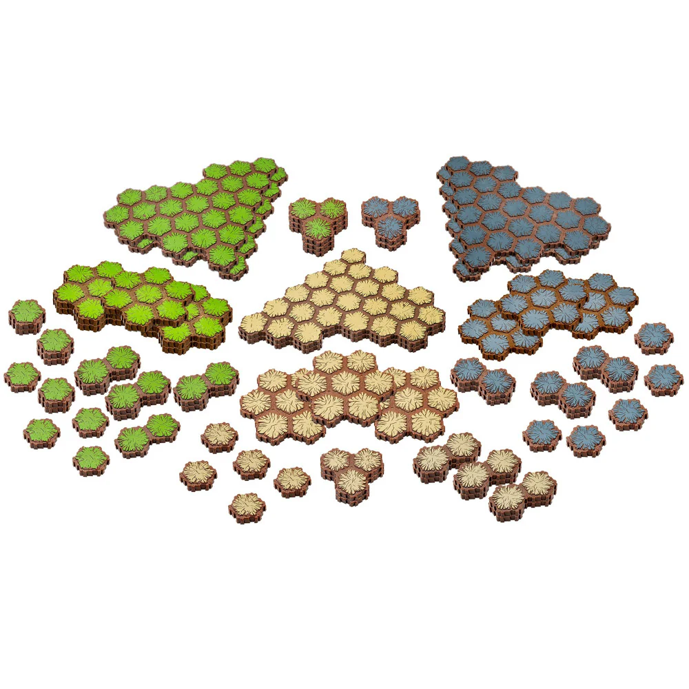 Heroscape: Lands of Valhalla Terrain Expansion - 63 Piece Set - Image 2
