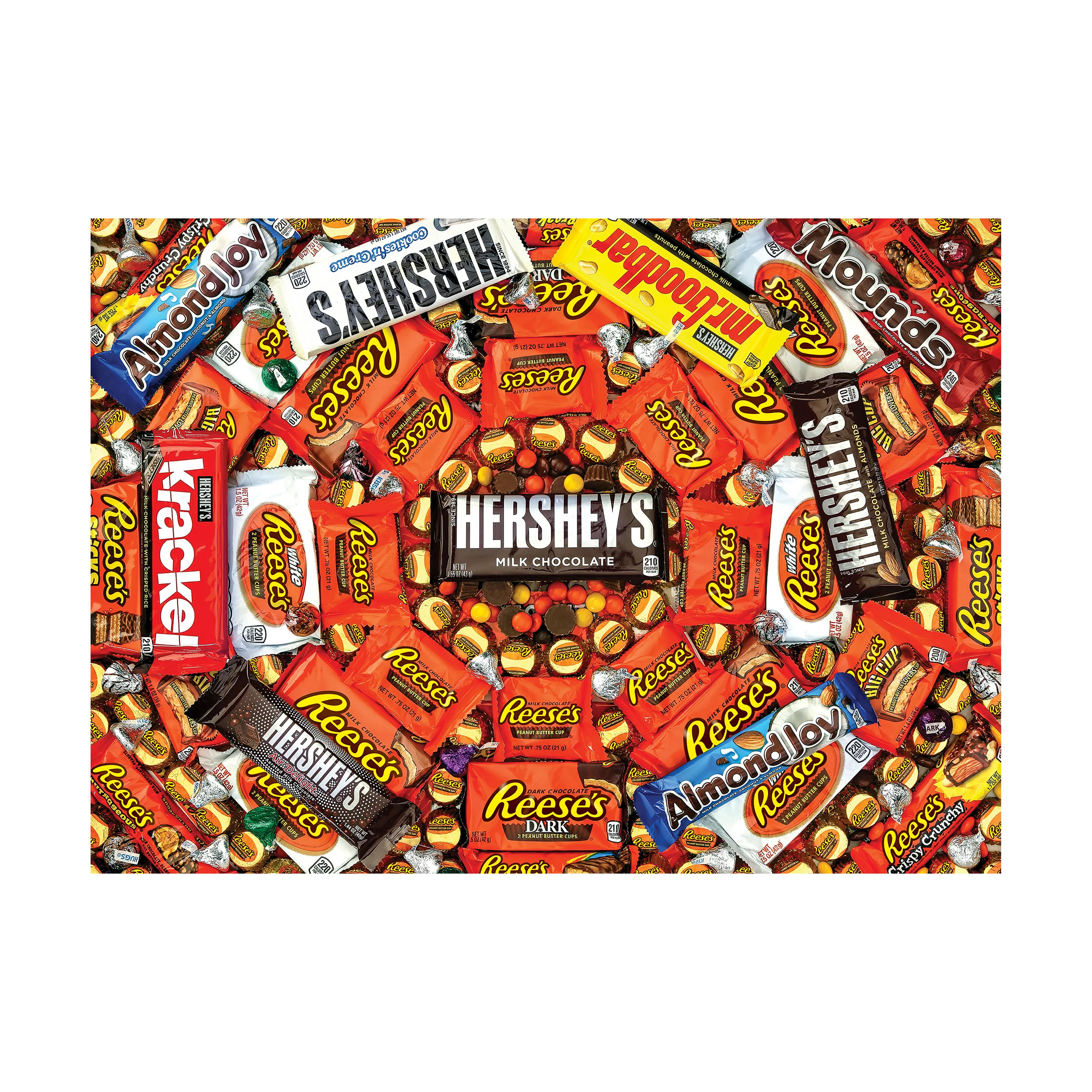 Hershey's Swirl Chocolate Collage Jigsaw Puzzle - 1000 pc - Image 2