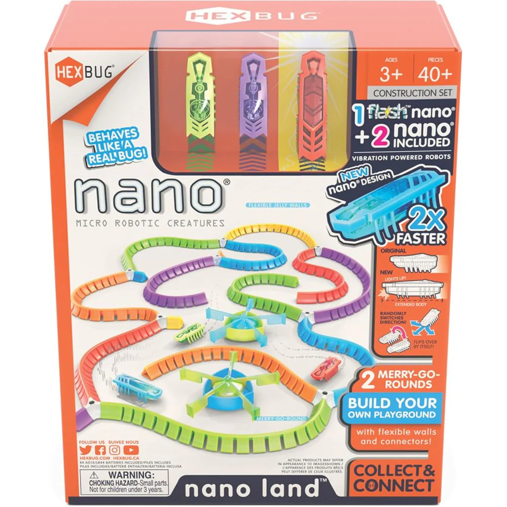 Hexbug Flash Nano Land Interactive Robotics Set
