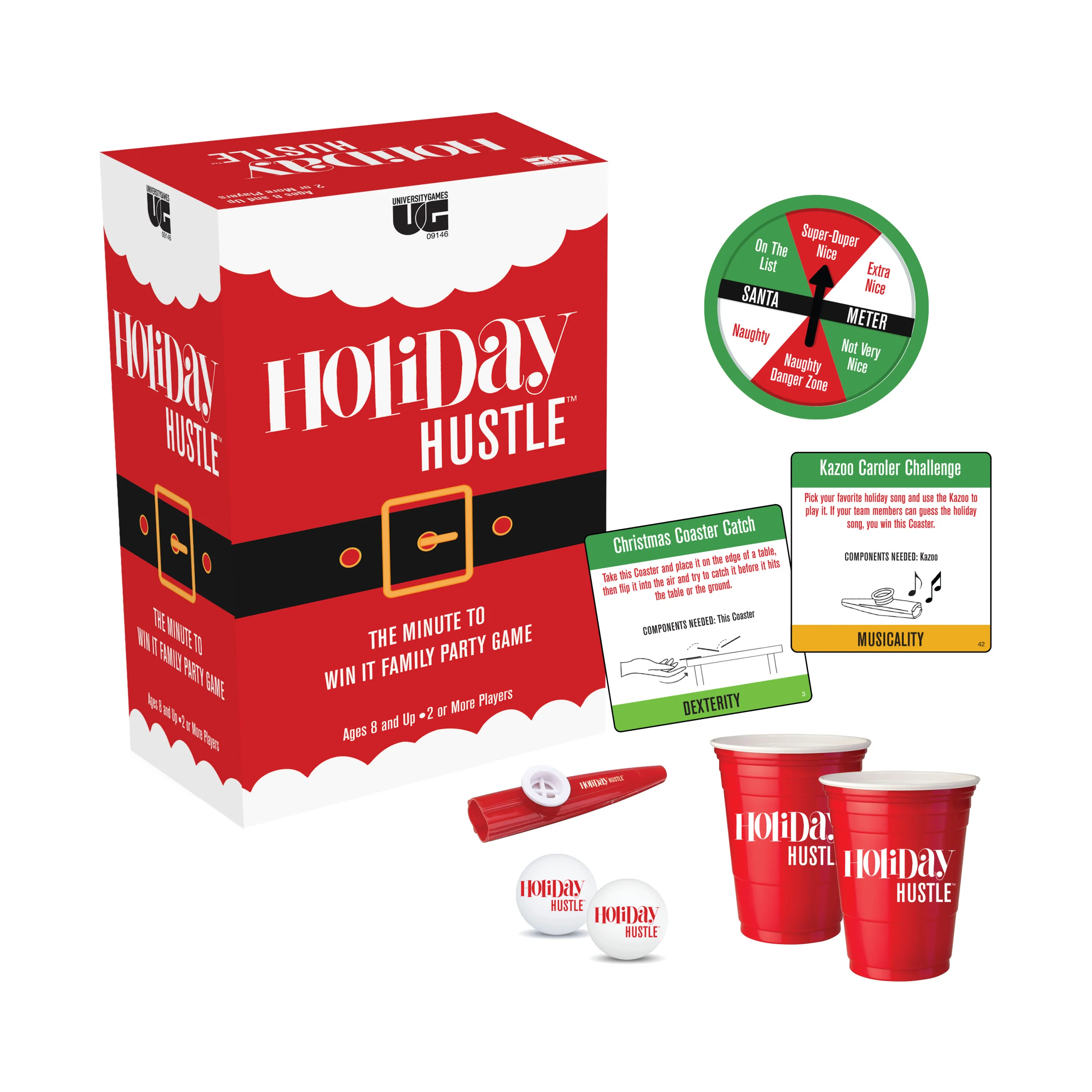 Holiday Hustle Family Party Game - Festive Minute-to-Win-It Challenges - Image 4