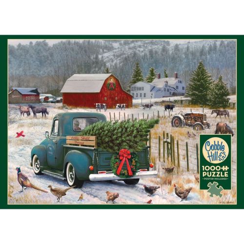 Home for Christmas 1000pc Jigsaw Puzzle by Dominic Davidson