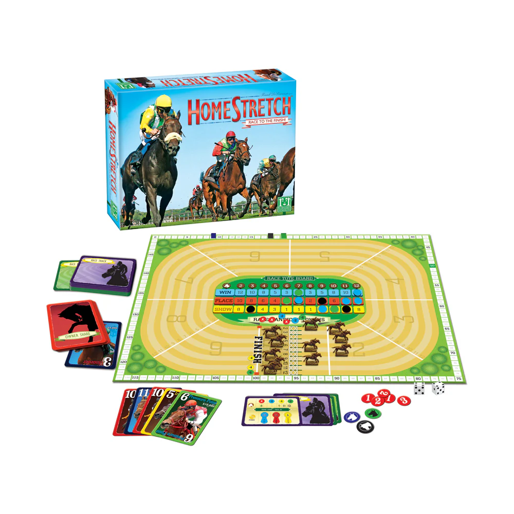 HomeStretch Horse Racing Strategy Board Game - Image 3