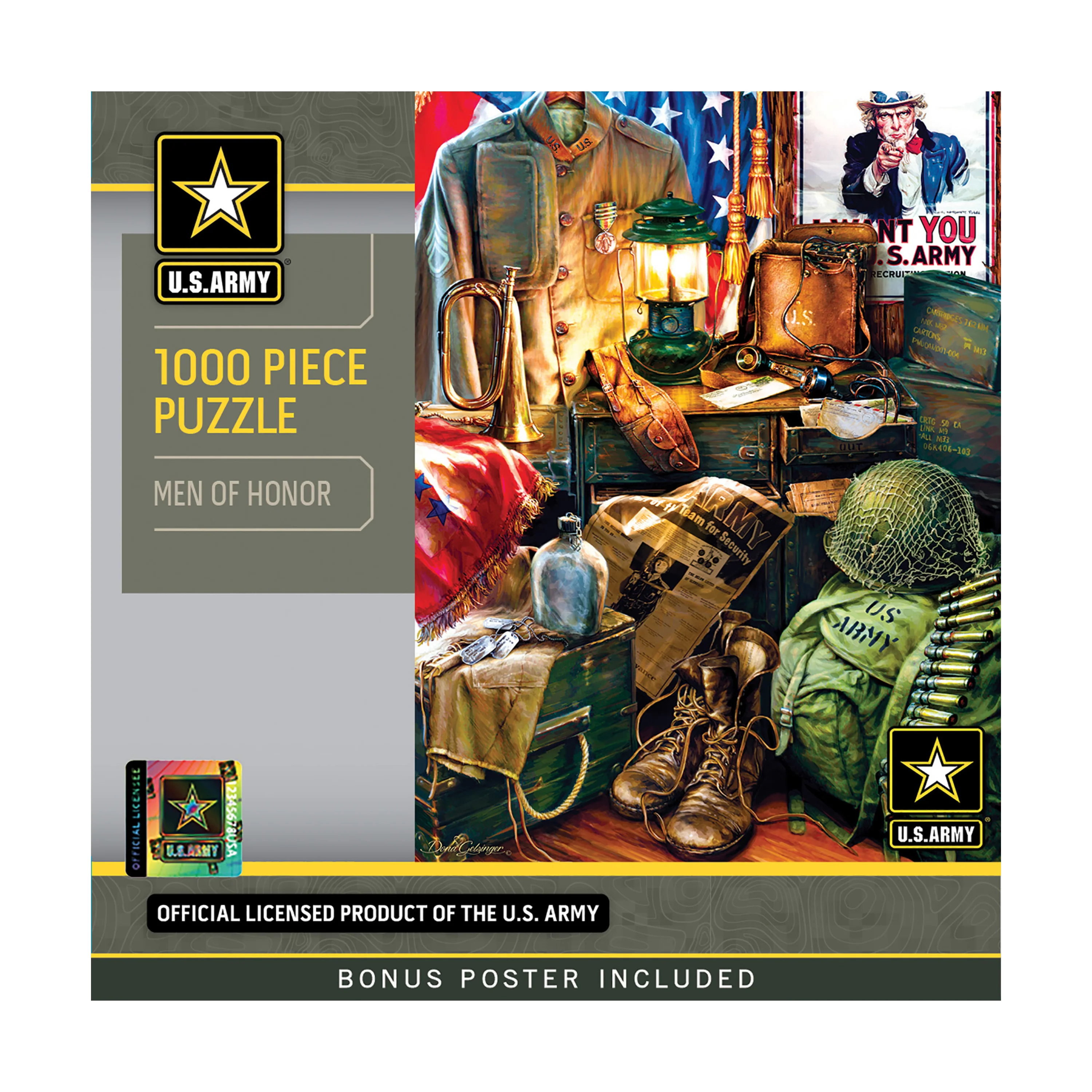 MasterPieces Hometown Heroes Men of Honor Jigsaw Puzzle - 1000 pc - Image 3