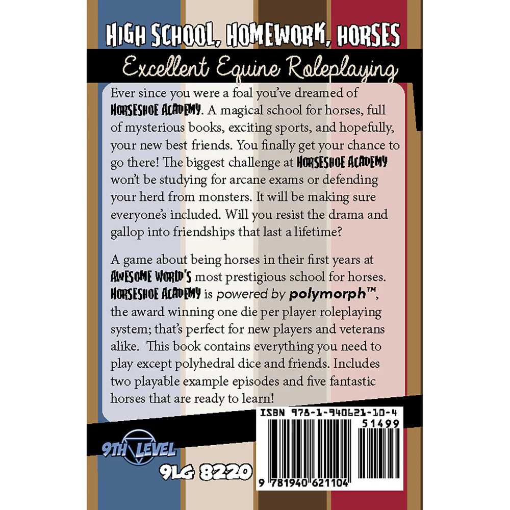 Horseshoe Academy: Polymorph RPG Book - Mystical Horse Adventure - Image 2