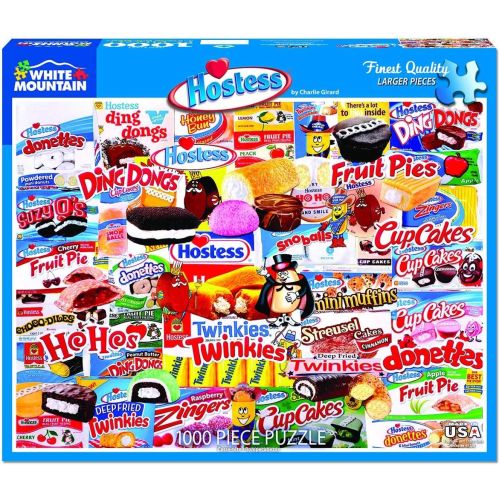 Hostess Classic Snacks Retro Jigsaw Puzzle - 1000pc