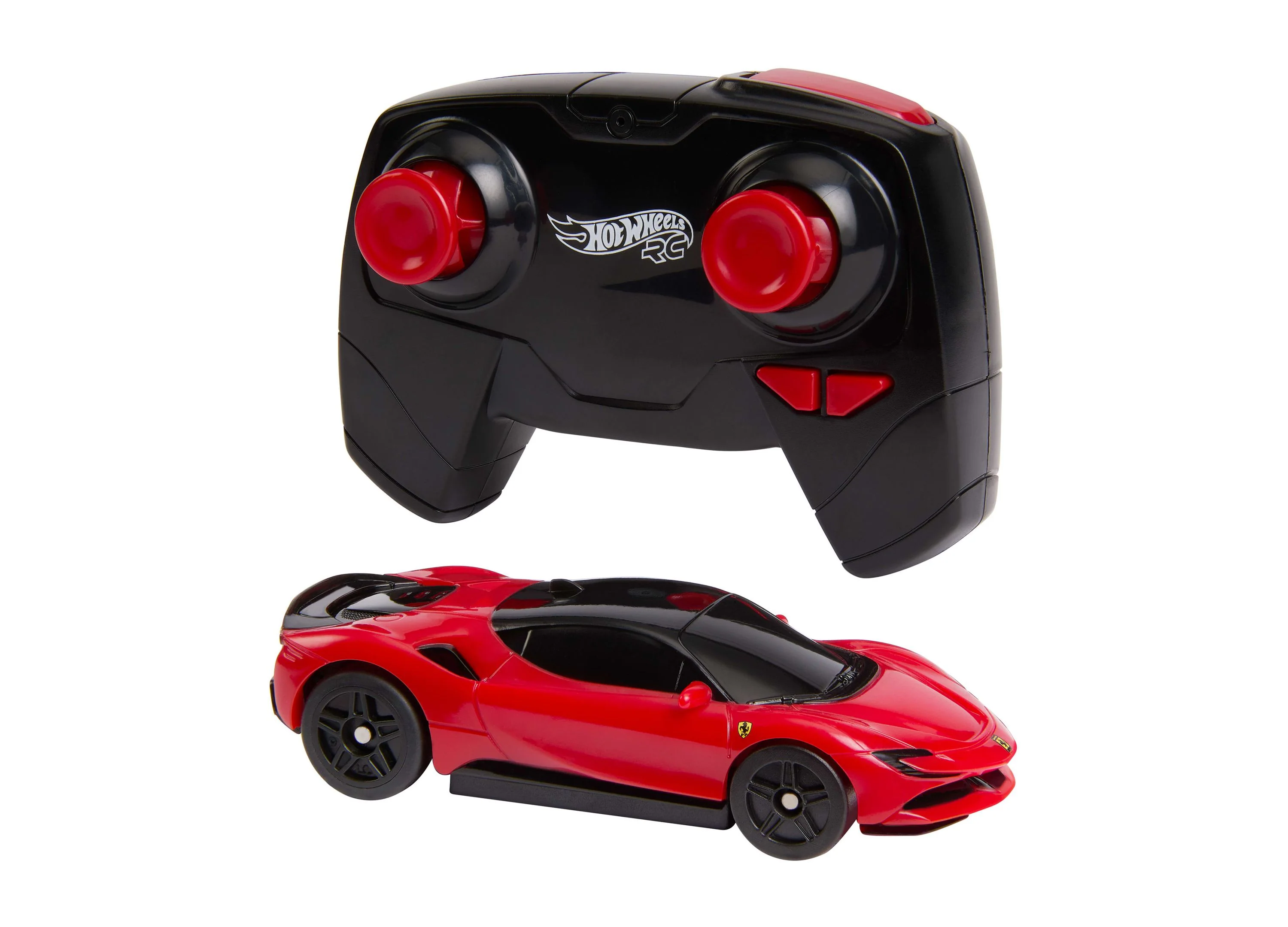 Hot Wheels Ferrari SF90 Stradale 1:64 Scale RC Car With Booster Button - Image 3