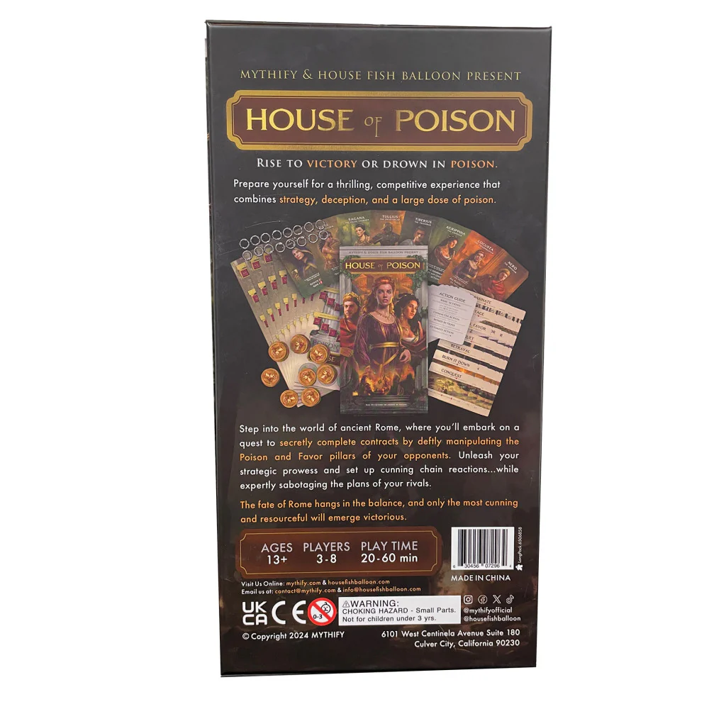 House Fish Balloon House of Poison Ancient Rome Strategy Game - Image 2