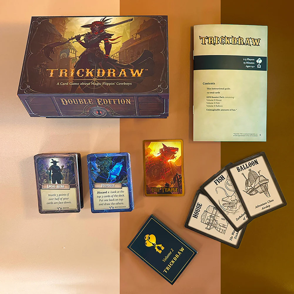 House Fish Balloon Trickdraw Double Edition Card Game - Image 7