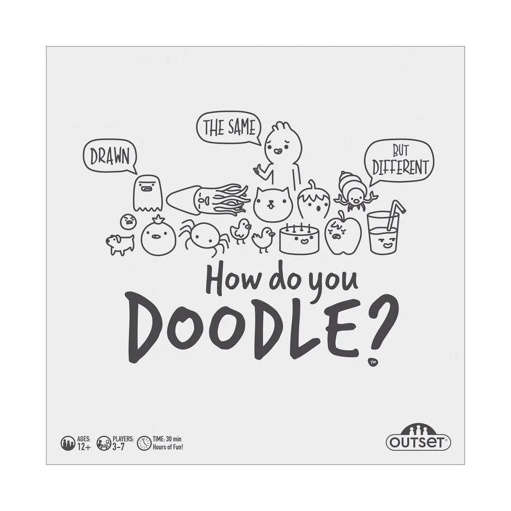 How do you Doodle? Creative Drawing Party Game by Outset Media - Image 2