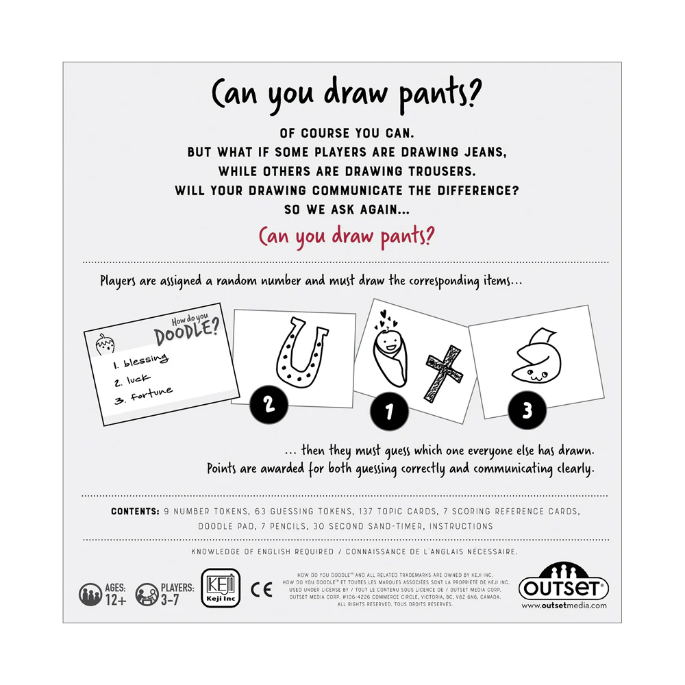 How do you Doodle? Creative Drawing Party Game by Outset Media - Image 3