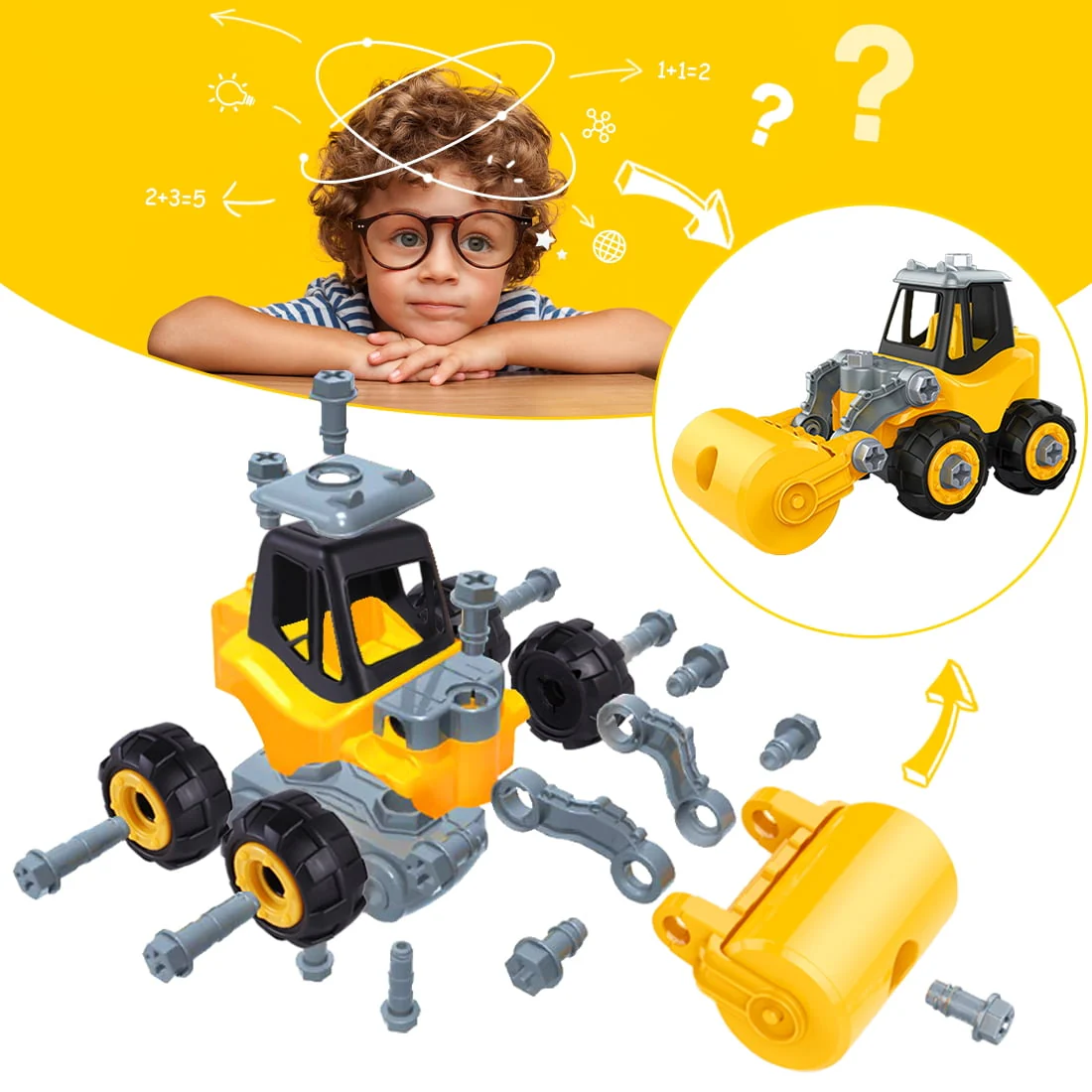 I Play I Learn Construction Series 2 - Educational Building Set - Image 2