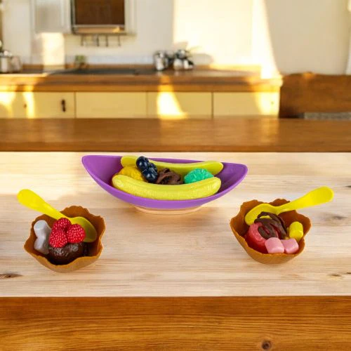 Deluxe Ice Cream Waffle Play Set for Young Chefs - Image 11