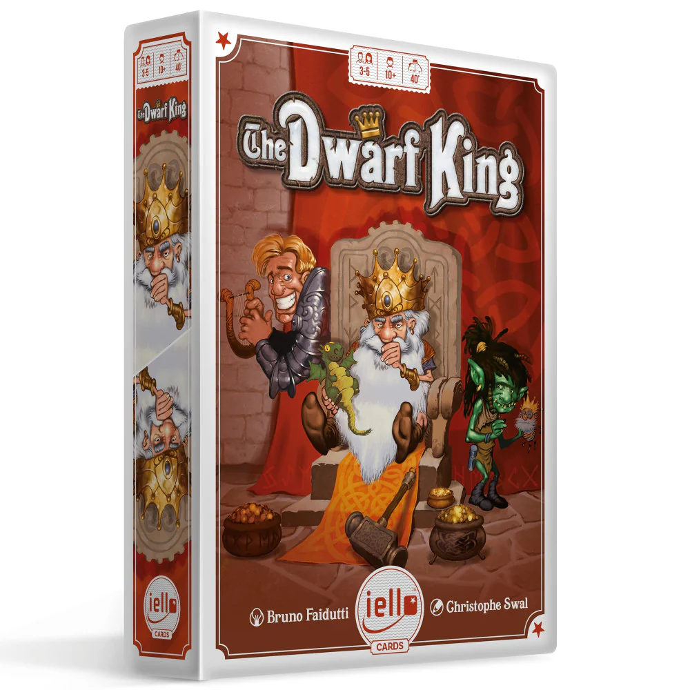 IELLO Dwarf King Dynamic Trick-Taking Card Game