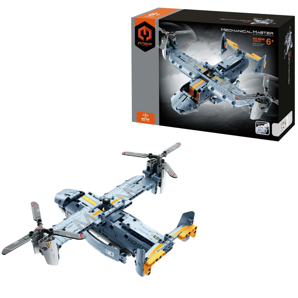 iM.Master STEM Academy: Mechanical Master - Osprey Transport 346pcs - Image 5