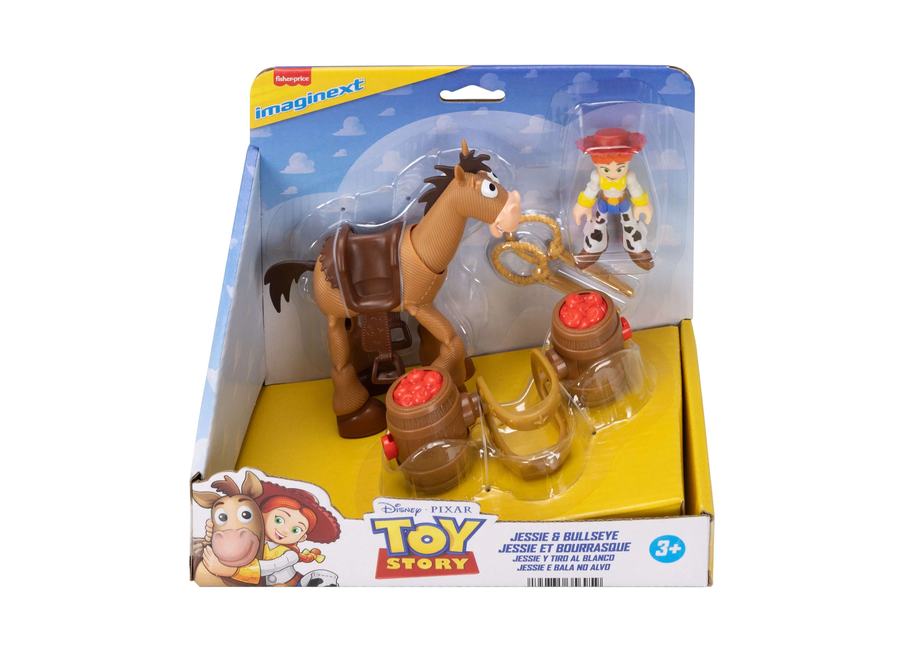 Imaginext Disney Pixar Toy Story Jessie & Bullseye 3-Inch Figure Playset - Image 2