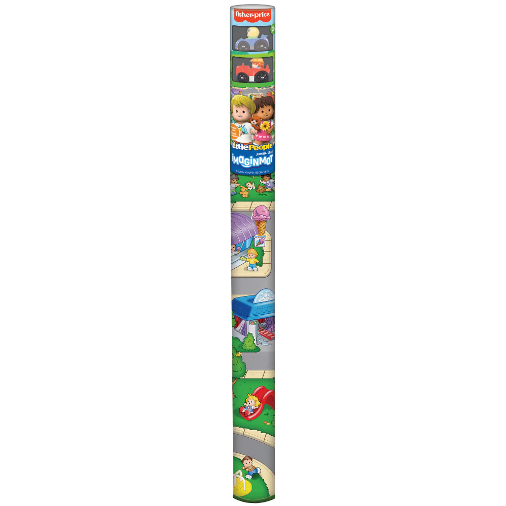 Fisher-Price Imaginmat Jumbo Playmat with Cocomelon Cars, 47 x 61 inches - Image 3