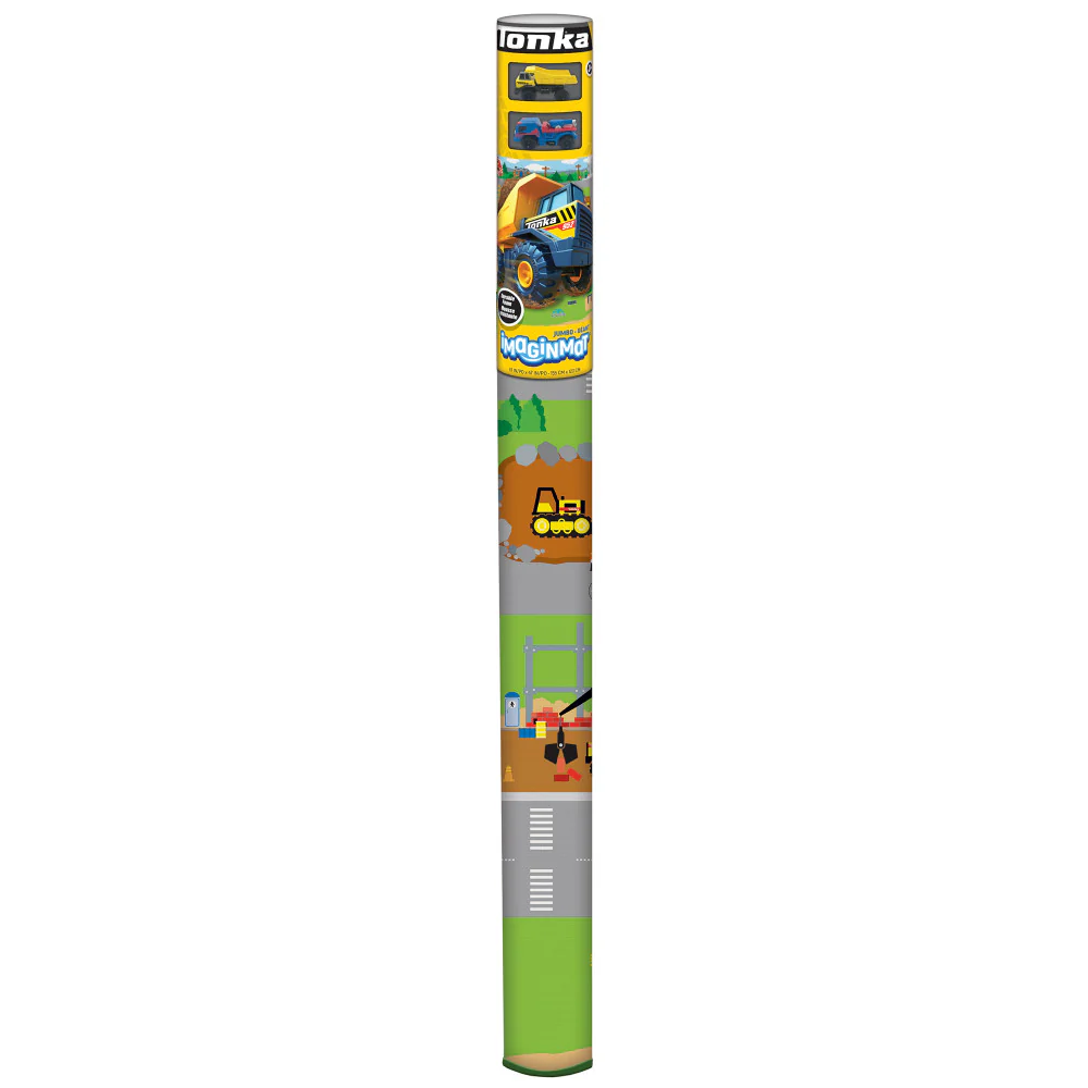 Imaginmat Jumbo Tonka Interactive Floor Playmat & Toy Cars Set - Image 2