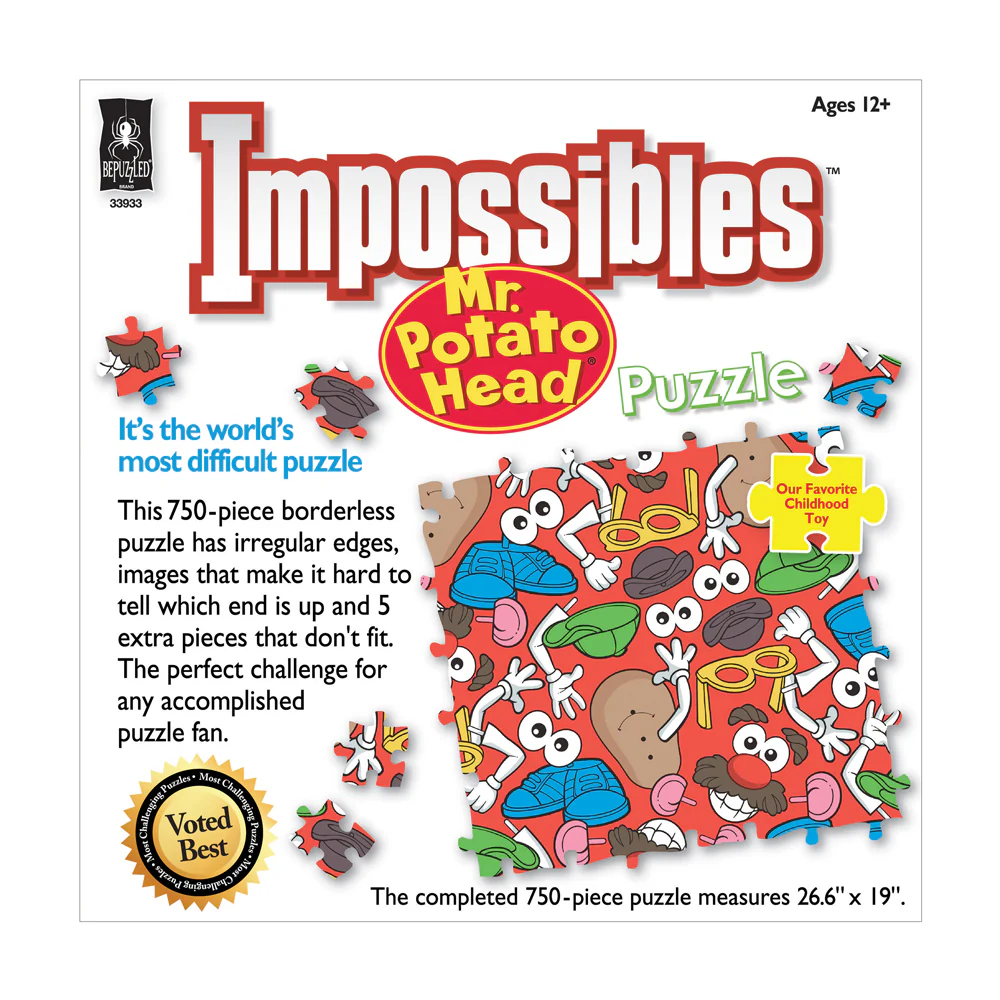 Hasbro Mr. Potato Head Impossibles Jigsaw Puzzle - 750 pcs - Image 3