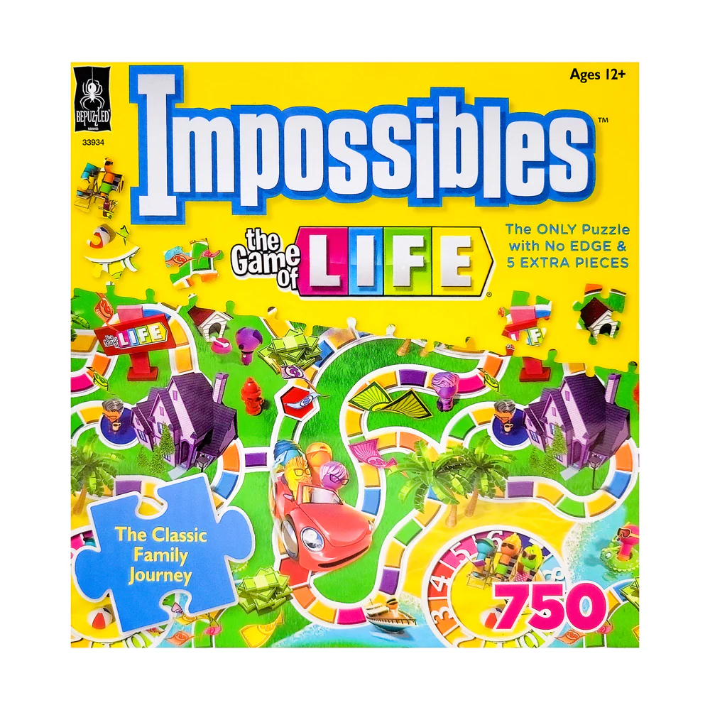 Hasbro The Game of Life Impossibles Puzzle - 750 pc - Image 2