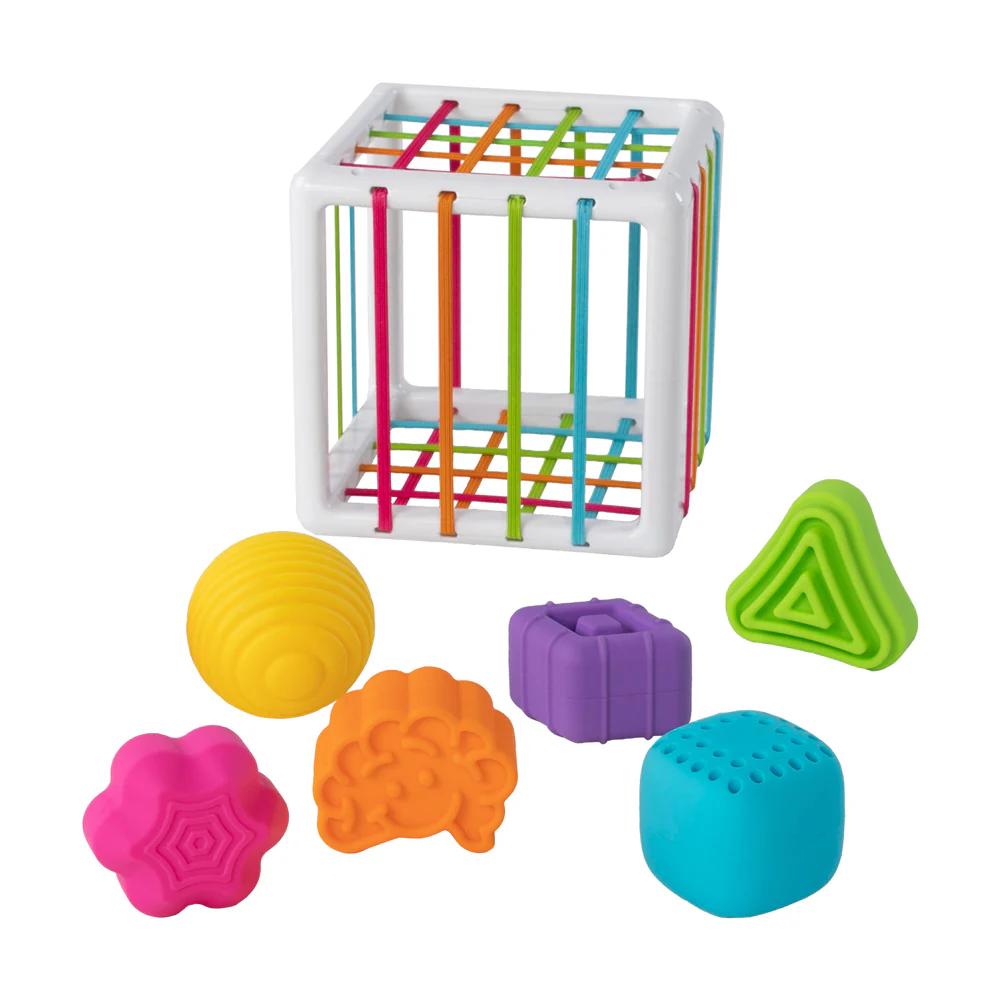 Fat Brain Toy Co. InnyBin – Innovative Shape Sorting Toy - Image 2