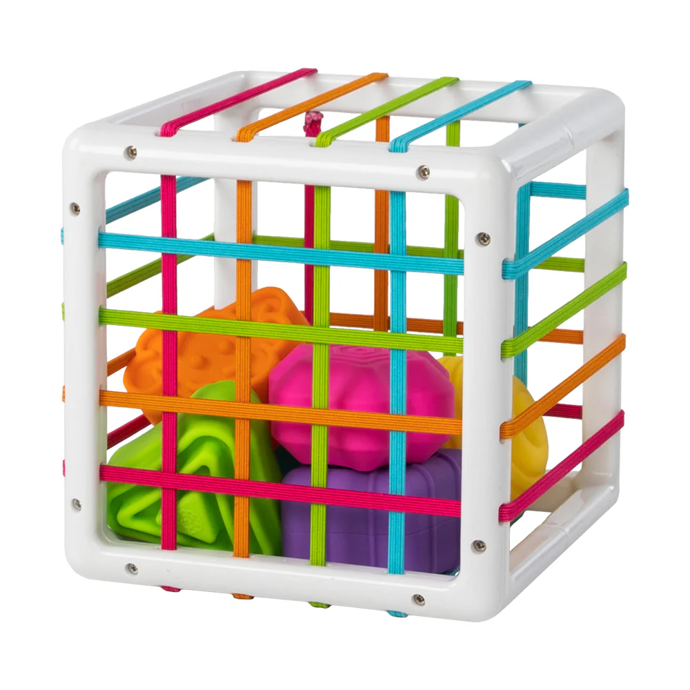 Fat Brain Toy Co. InnyBin – Innovative Shape Sorting Toy - Image 3
