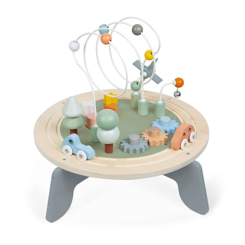 Janod Sweet Cocoon Activity Table - Interactive Learning Station - Image 2