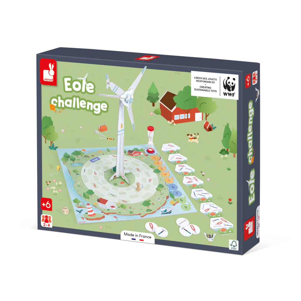 Janod WWF Wind Turbine Cooperative Building Game - Image 2