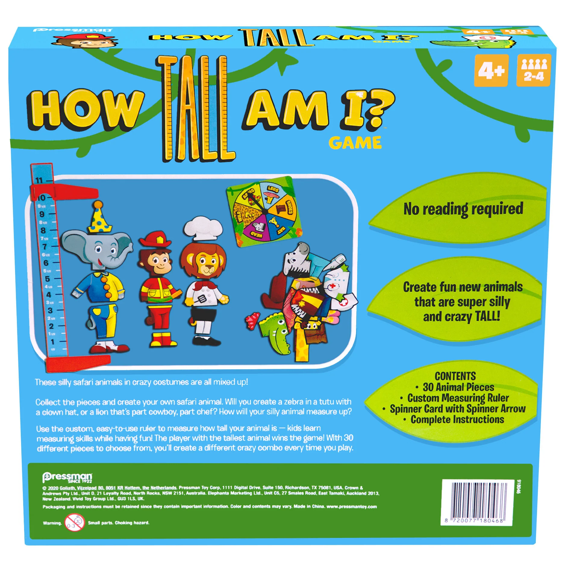 JAX Ltd. How Tall Am I? Animal Stacking Game - Image 3