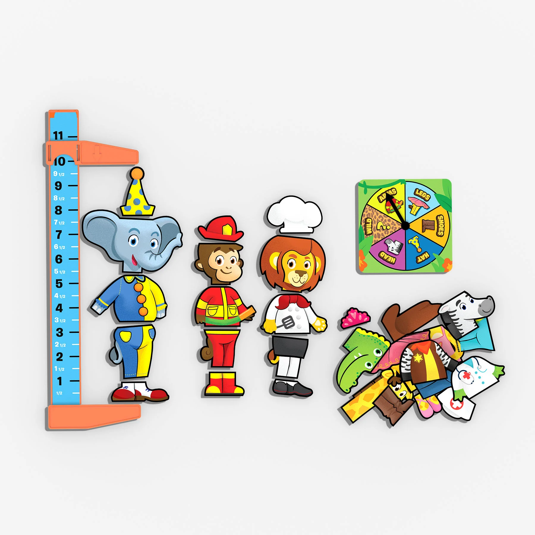 JAX Ltd. How Tall Am I? Animal Stacking Game - Image 4