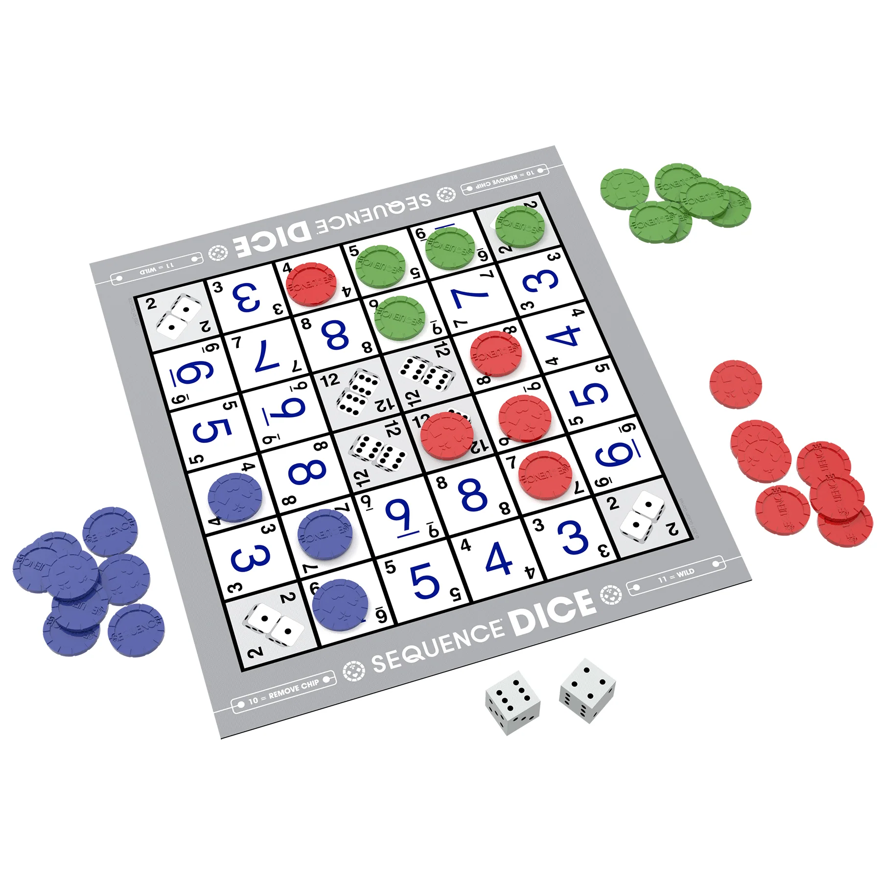 JAX Ltd. Sequence Dice Strategy Board Game Twin Pack - Image 4
