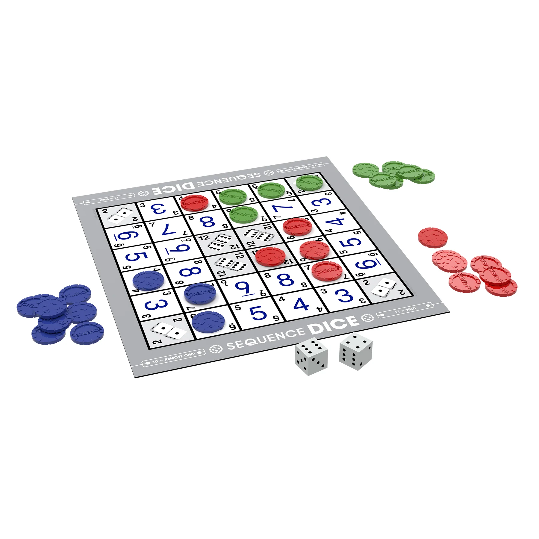 JAX Ltd. Sequence Dice Strategy Board Game Twin Pack - Image 5