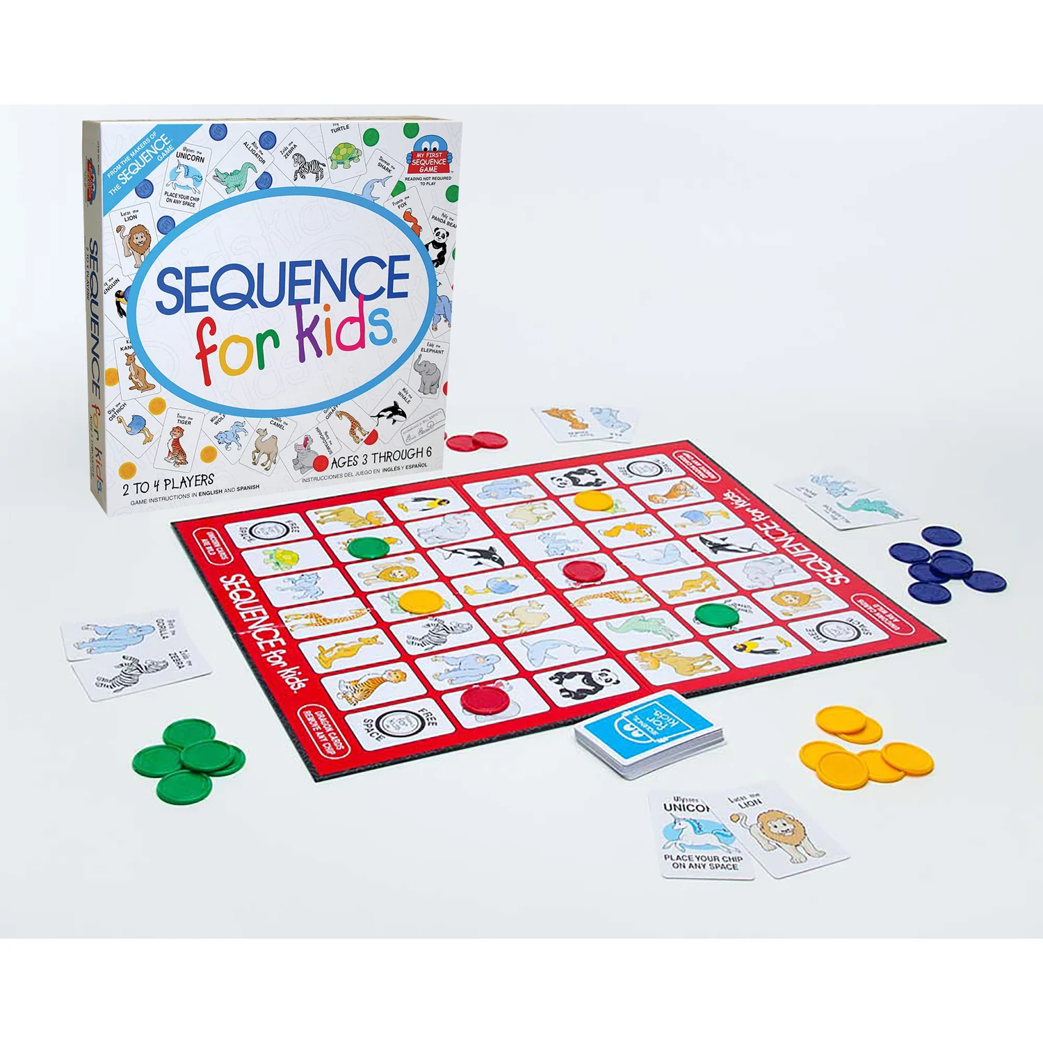 JAX Ltd. Sequence for Kids Board Game - Image 3