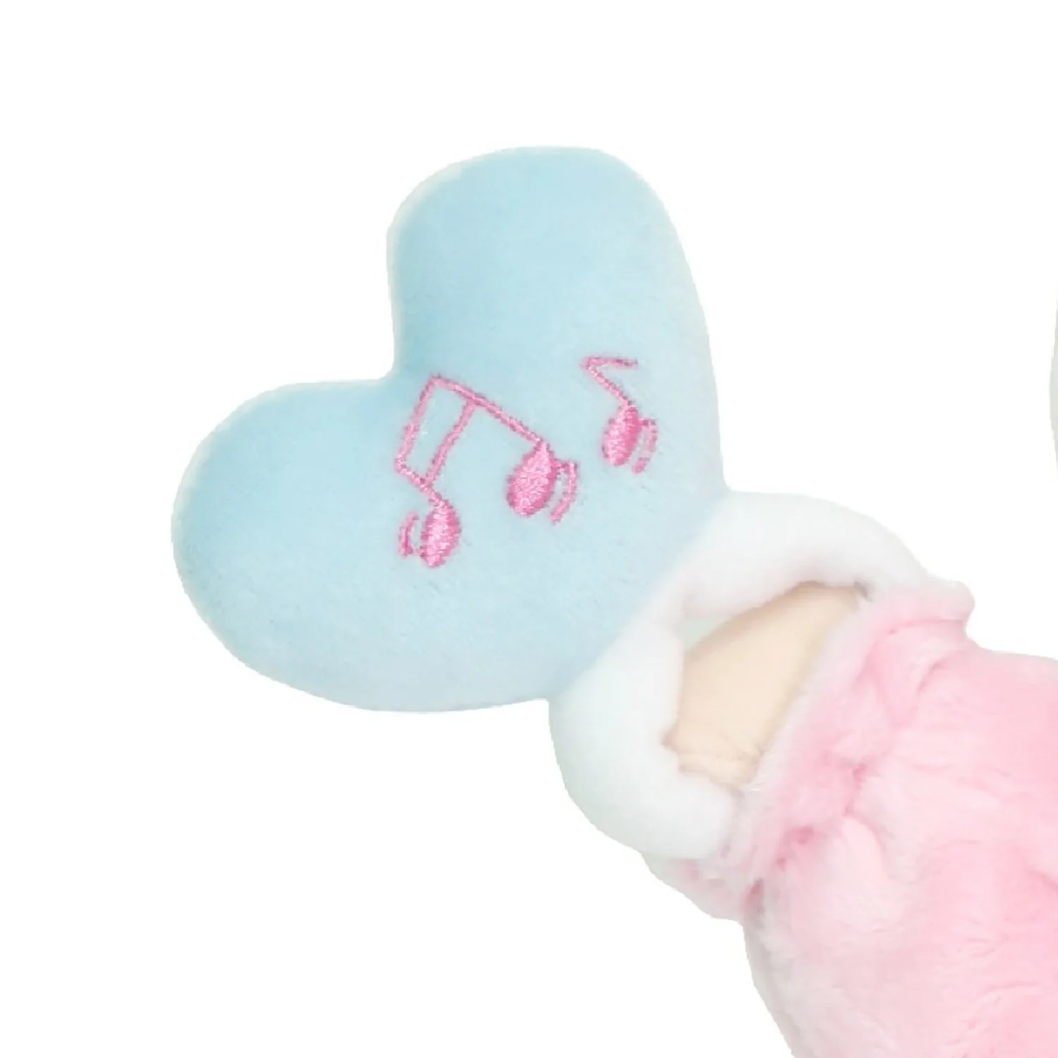 JC Toys Lil' Hugs - First Soft Doll with Vinyl Face and Rattle, 12" Caucasian - Image 4