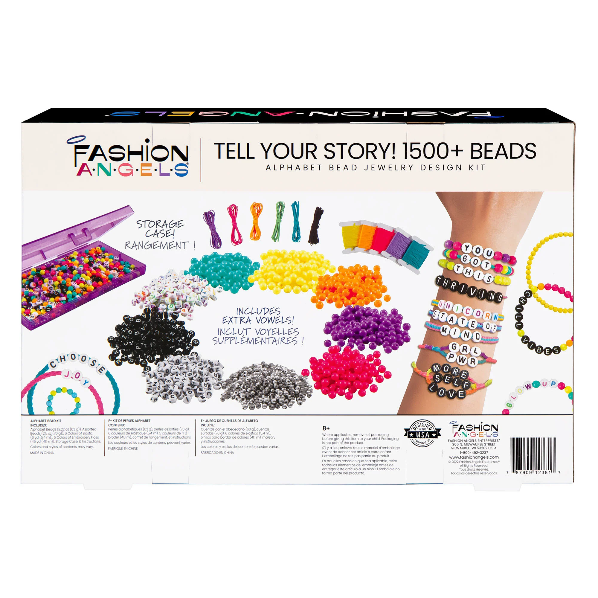 Creative Charm Jewelry Design Kit - Tell Your Story Bead Set - Image 3