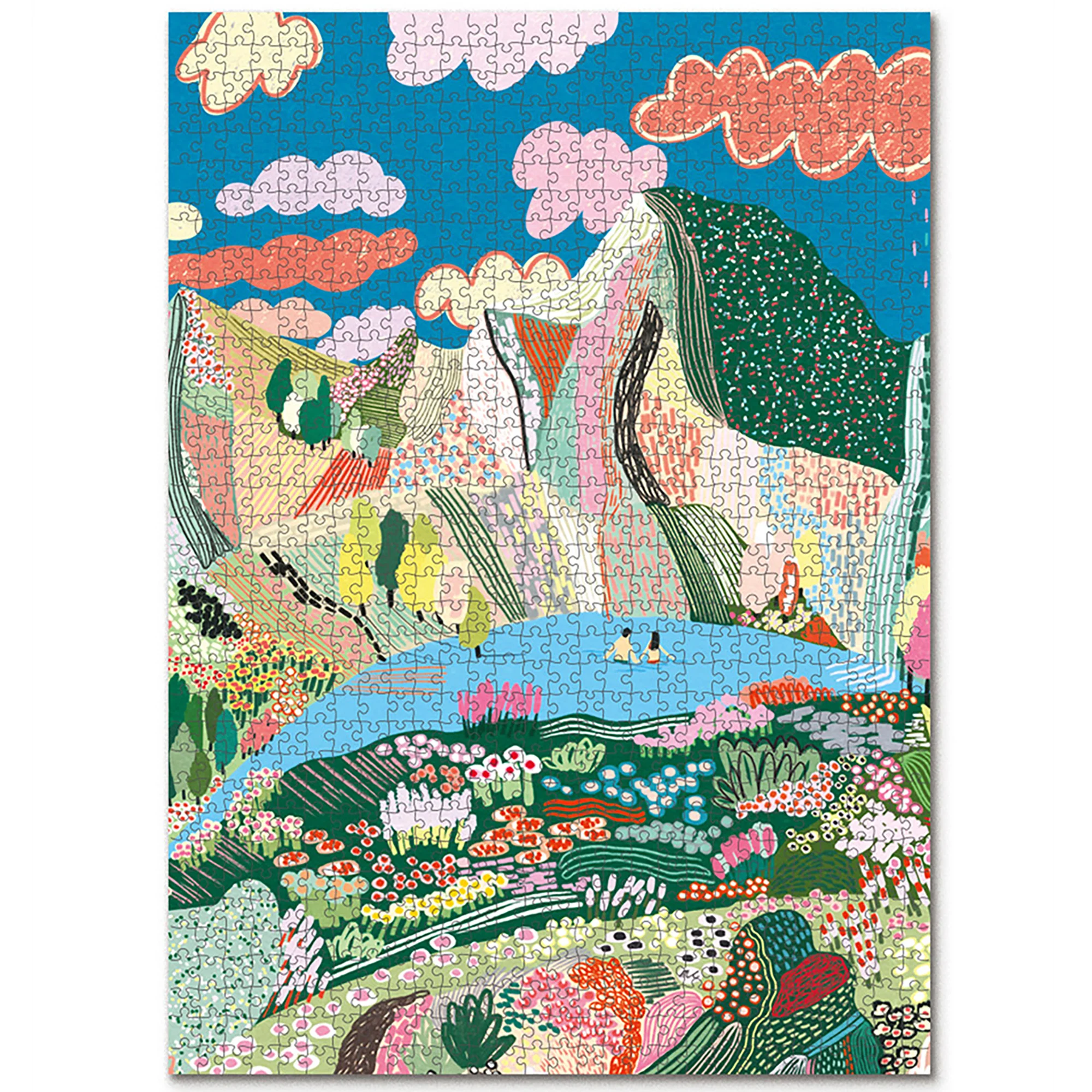 Journey Of Something Laguna 1000-Piece Jigsaw Puzzle