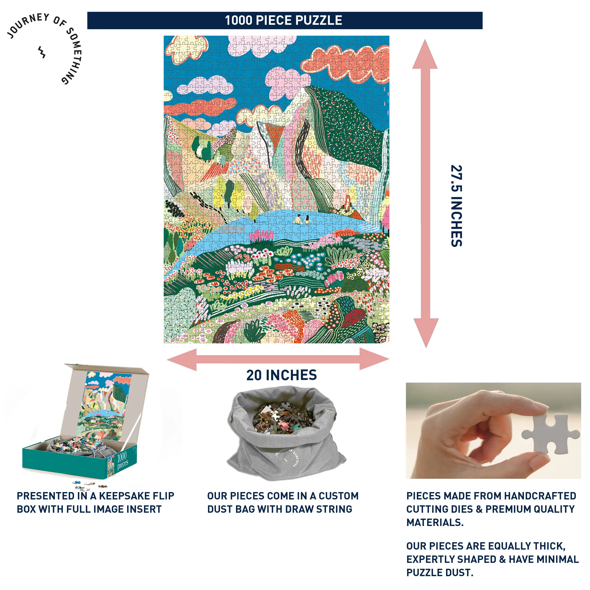Journey Of Something Laguna 1000-Piece Jigsaw Puzzle - Image 5