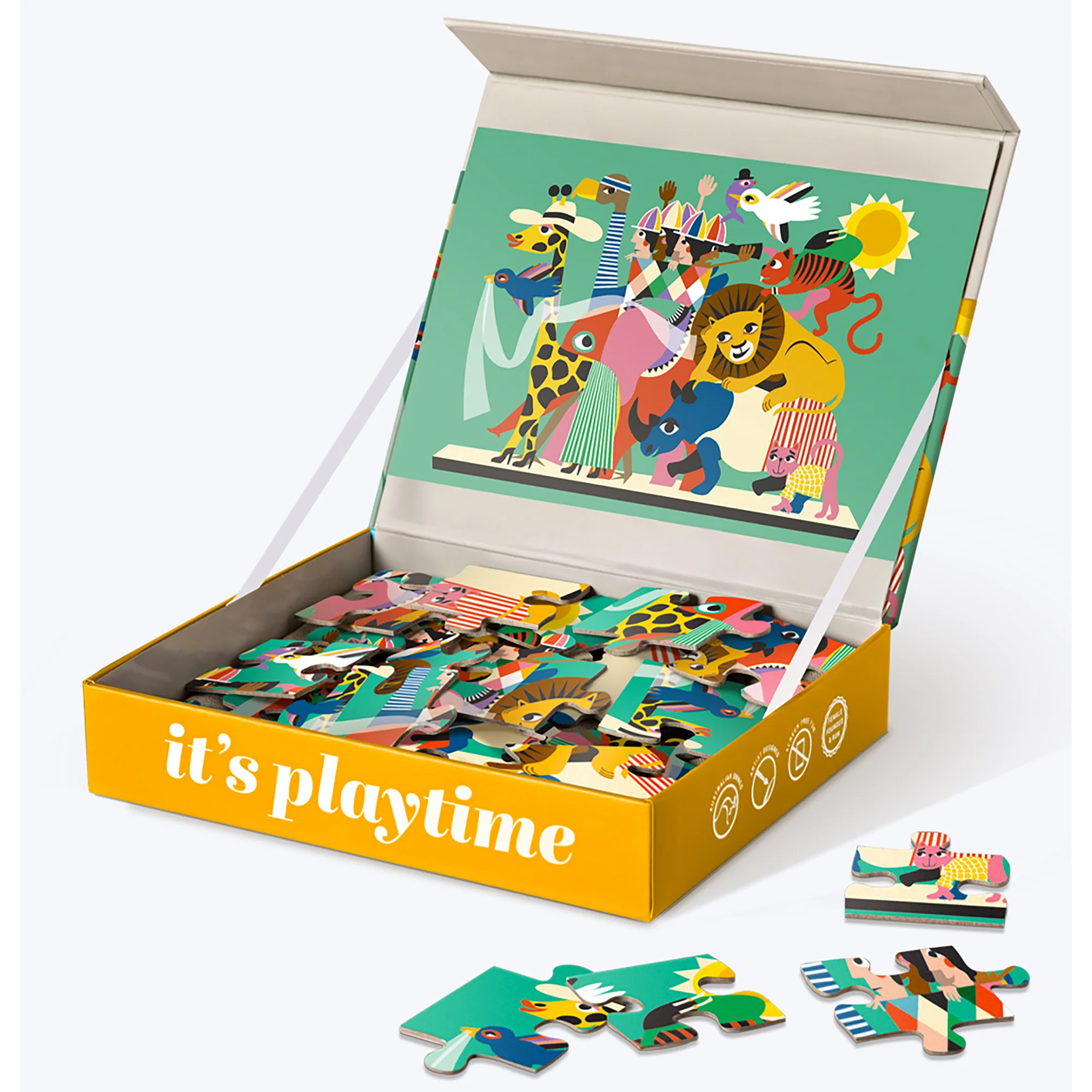 Journey Of Something Animal Carnival 24-Piece Jigsaw Puzzle - Image 2