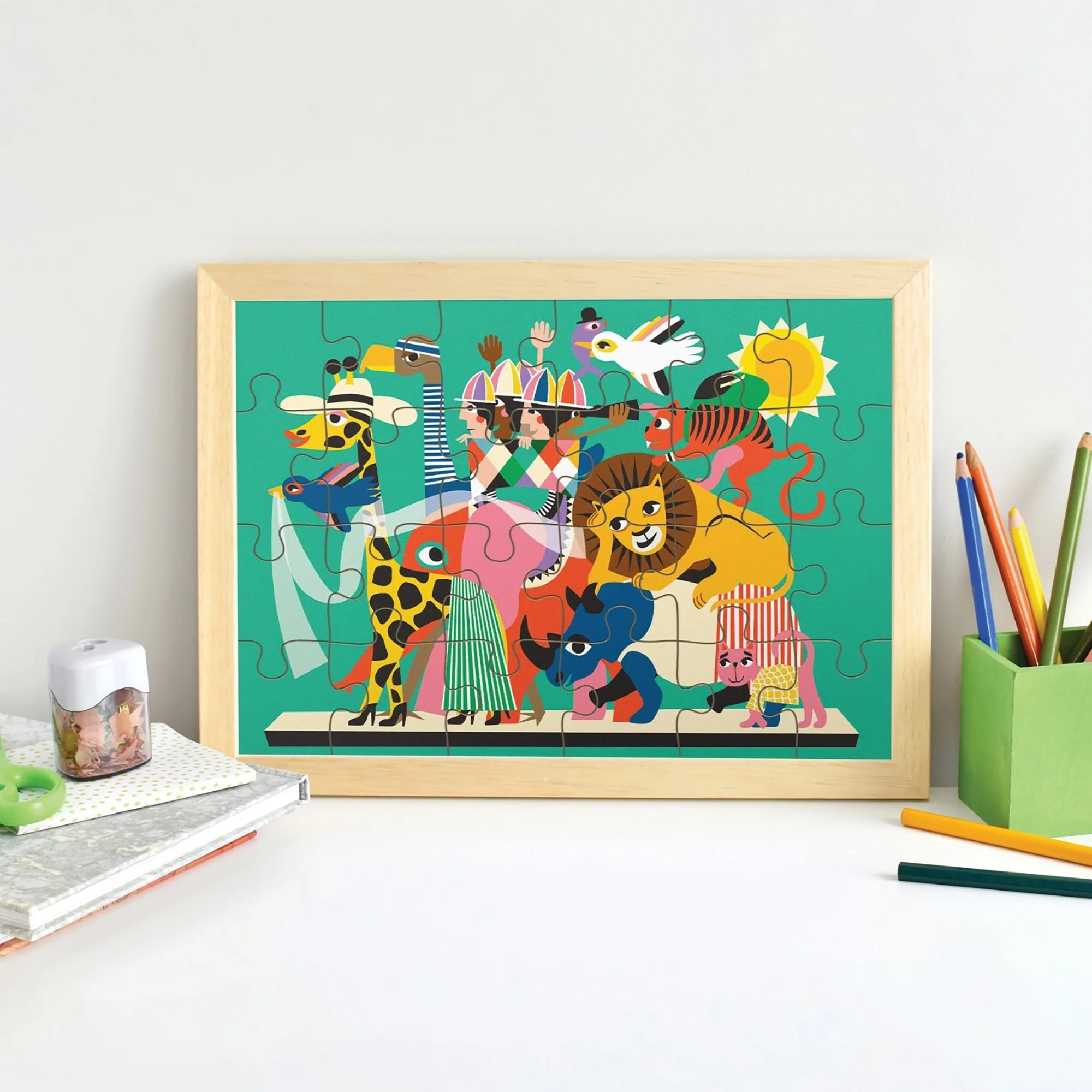 Journey Of Something Animal Carnival 24-Piece Jigsaw Puzzle - Image 4