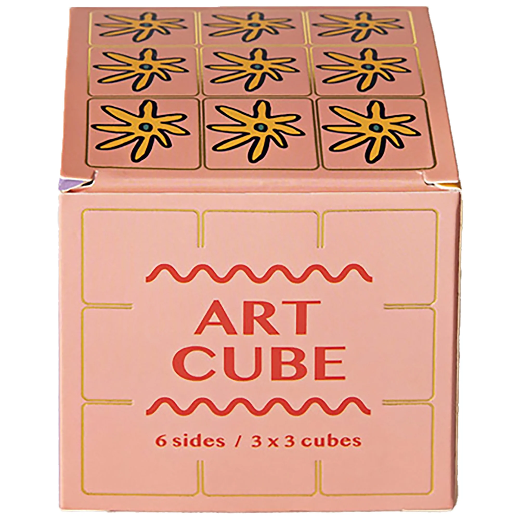 Journey Of Something Art Cube Flower Pop Puzzle