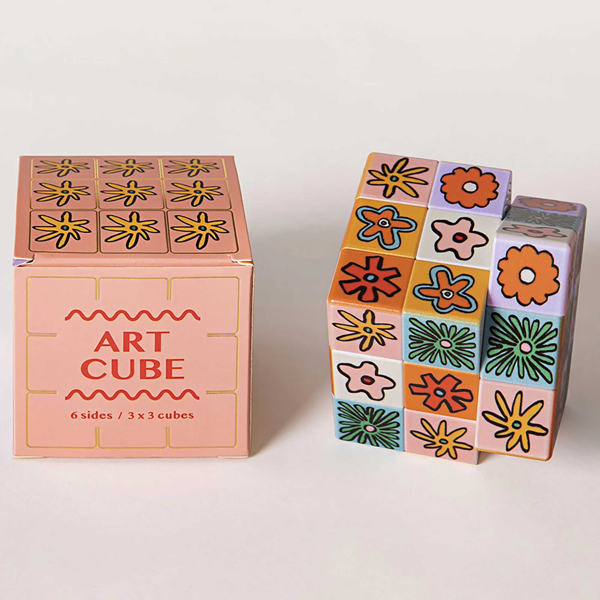 Journey Of Something Art Cube Flower Pop Puzzle - Image 3