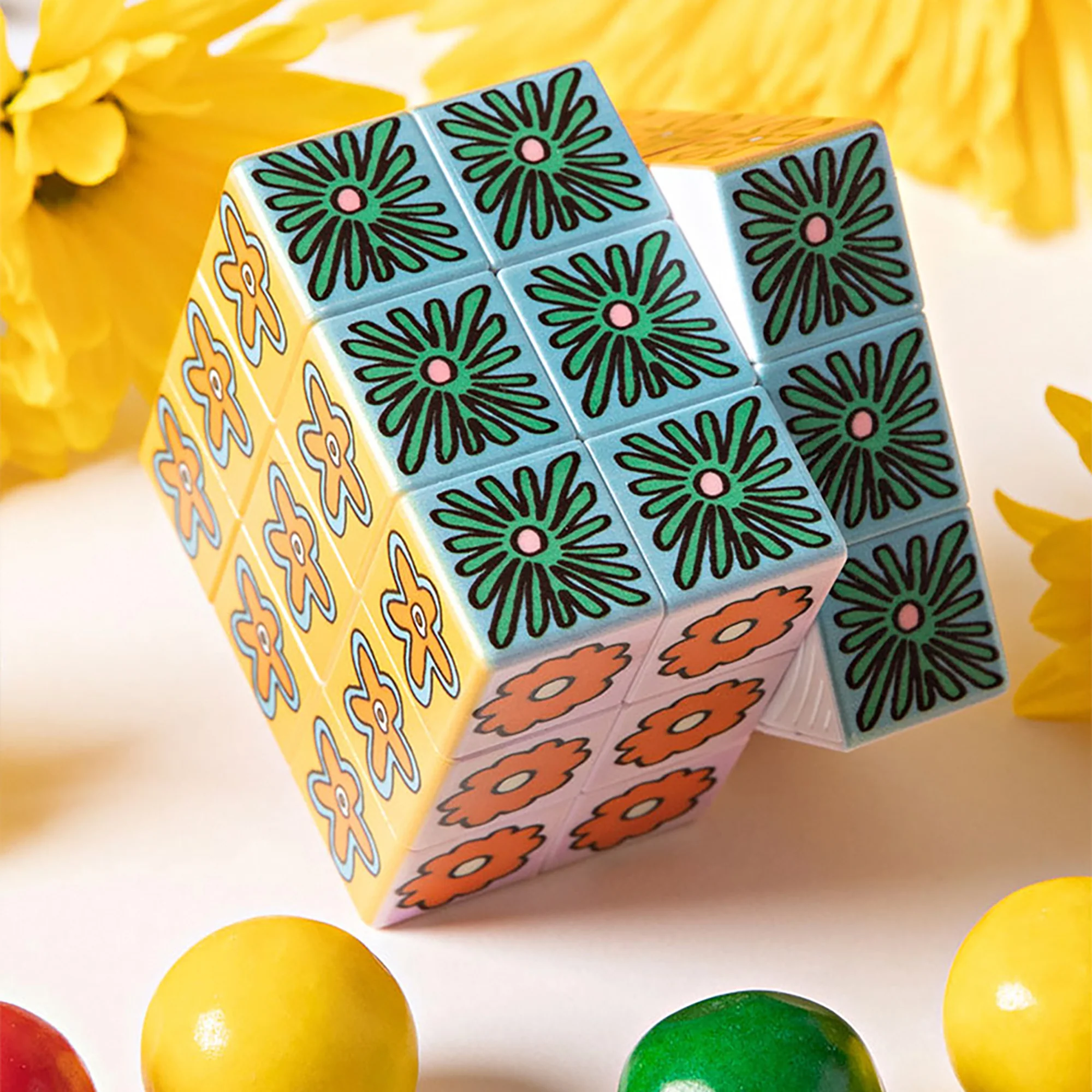 Journey Of Something Art Cube Flower Pop Puzzle - Image 4