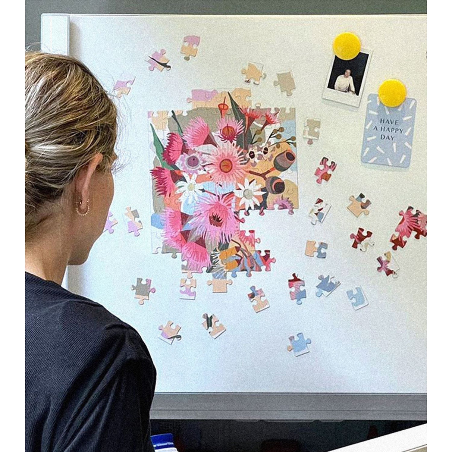 Journey Of Something Flowering Gum 100-Piece Magnetic Puzzle - Image 3