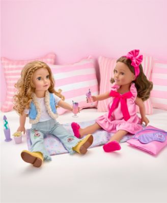 Journey Girls 7-Piece Glam Slumber Party Playset for 18" Dolls - Image 4